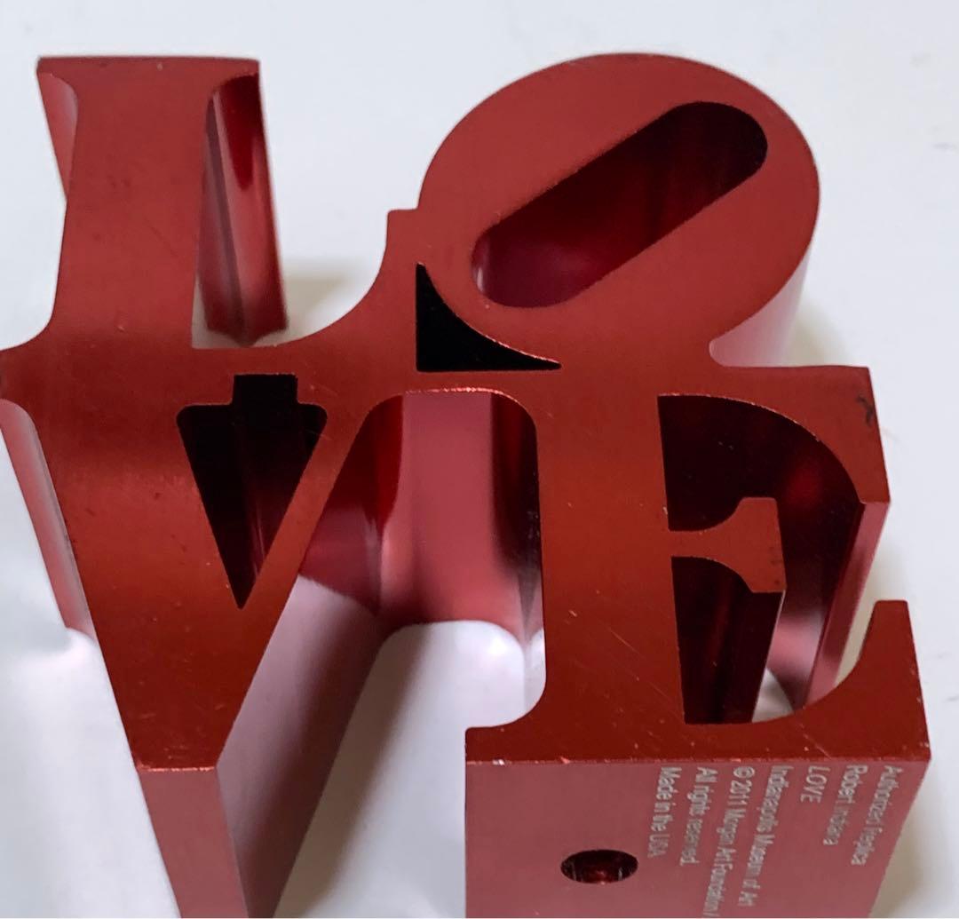 ロバート・インディアナ LOVE オブジェ 赤 Robert Indiana