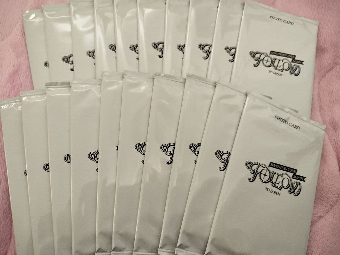 FOLLOW AGAIN トレカ 未開封 20パック SEVENTEEN セブチ