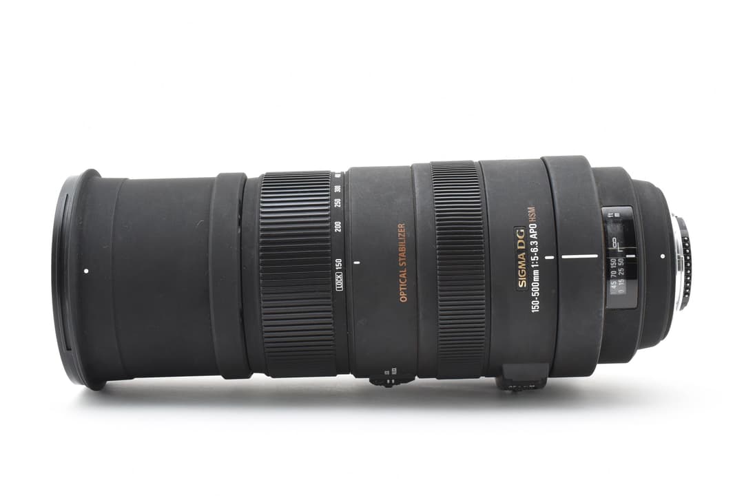 レンズ(ズーム) Sigma APO 150-500mm F5-6.3 DG OS Nikon