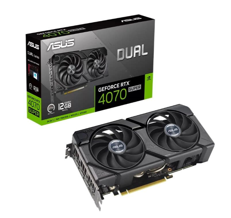グラフィックボード・グラボ・ビデオカード ASUS GeForce RTX 4070 SUPER EVO 12GB