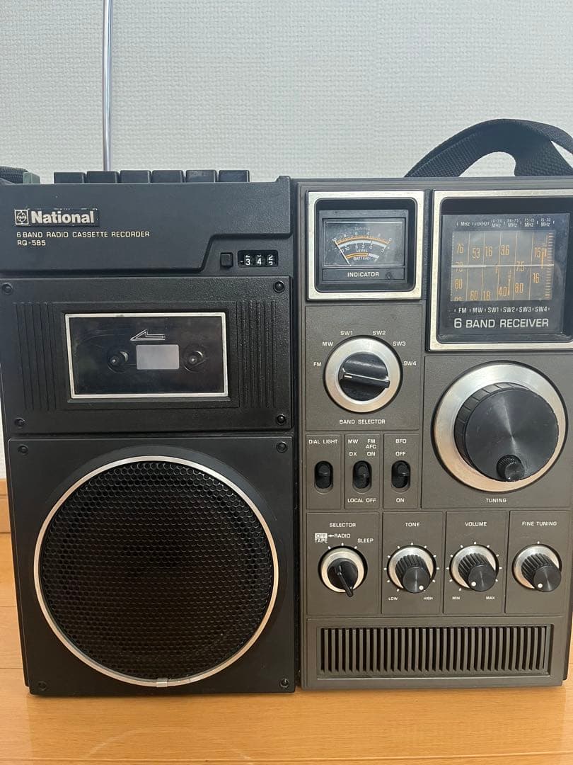 National RQ-585 ラジオ・ラジカセ　 出品1月12日まで