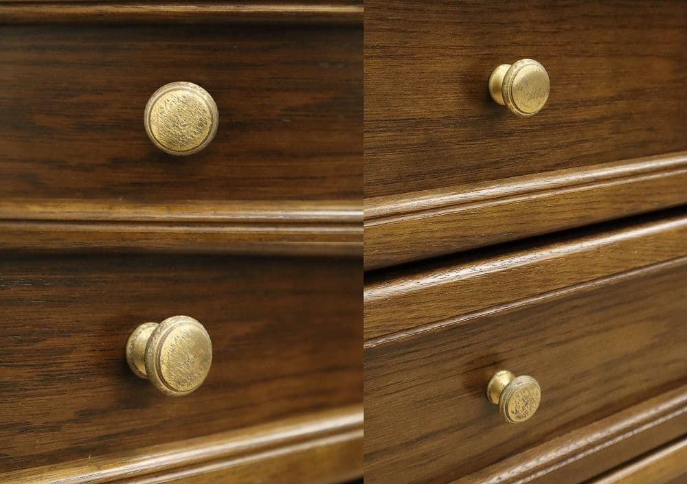 カリモク【コロニアル】サイドキャビネット・4段収納・チェスト