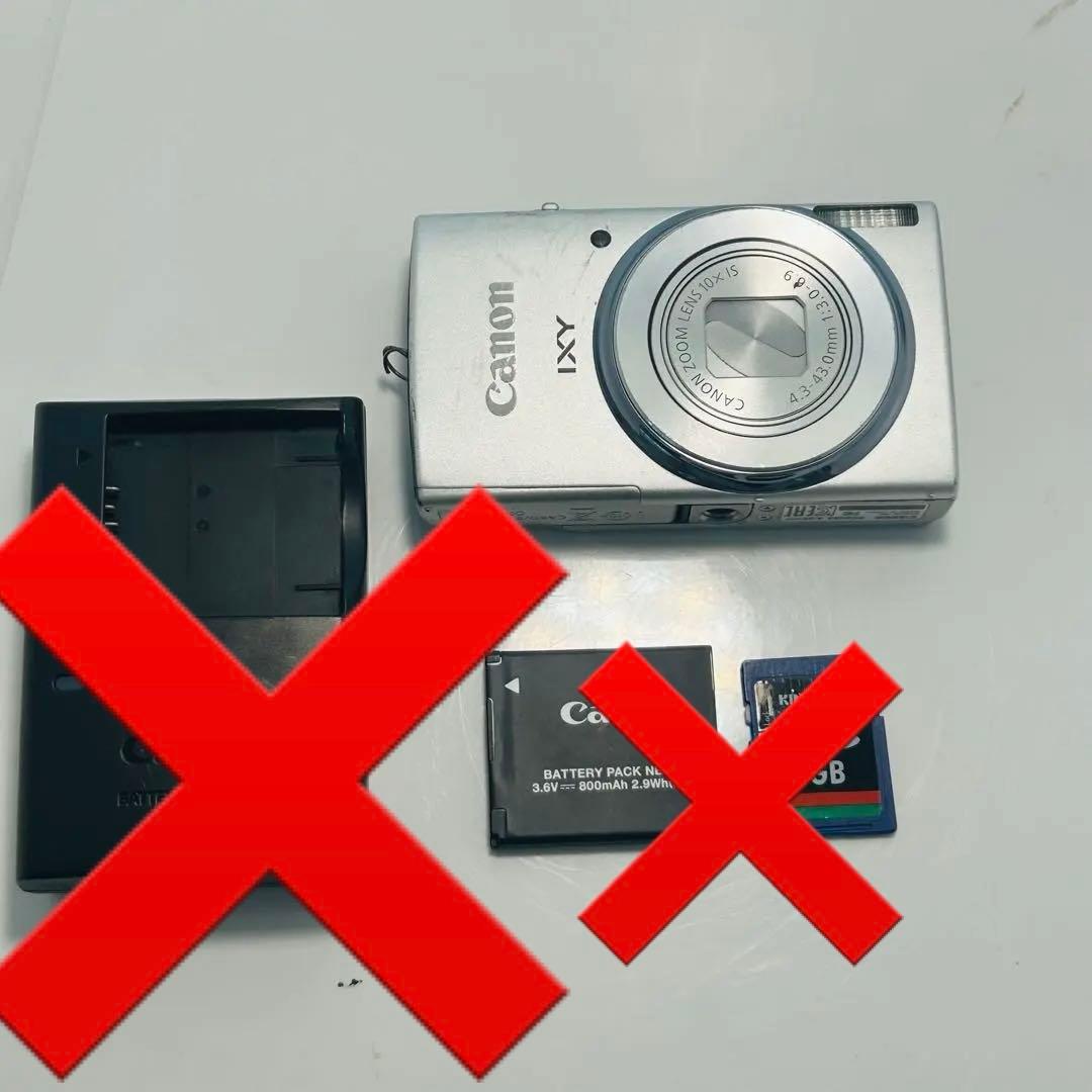 カメラのみ！最終価格 動作確認済み Canon IXY 140 シルバー