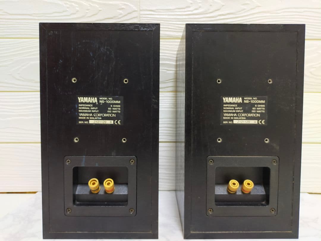 YAMAHA NS-1000MM SPEAKER シリアルNO同番