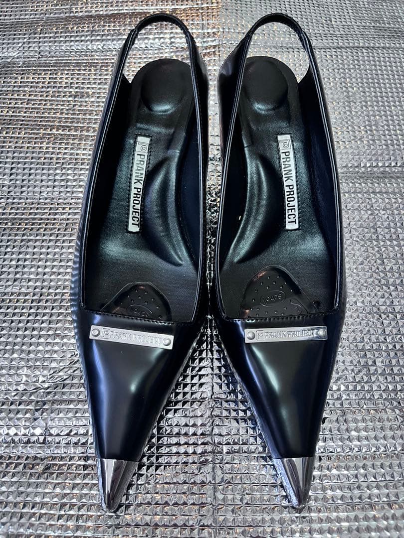 【PRANK PROJECT】 ポインテッドトゥミュール ブラック