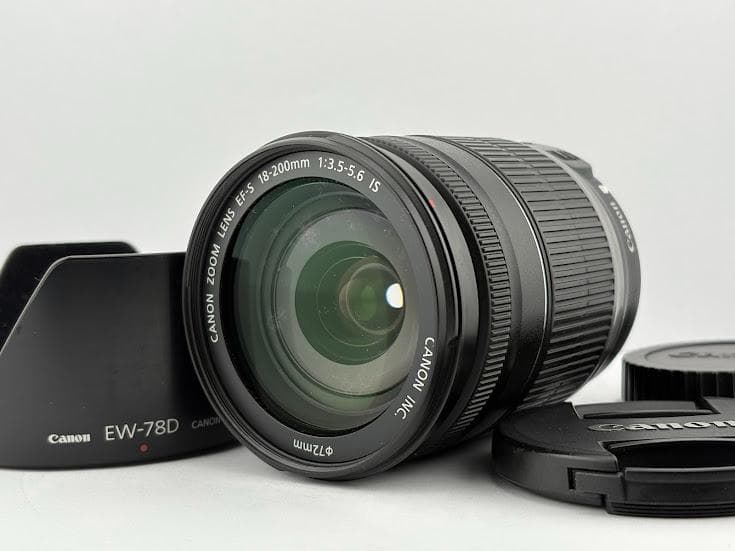 ★美品★キヤノン CANON EF-S 18-200mm F3.5-5.6 IS