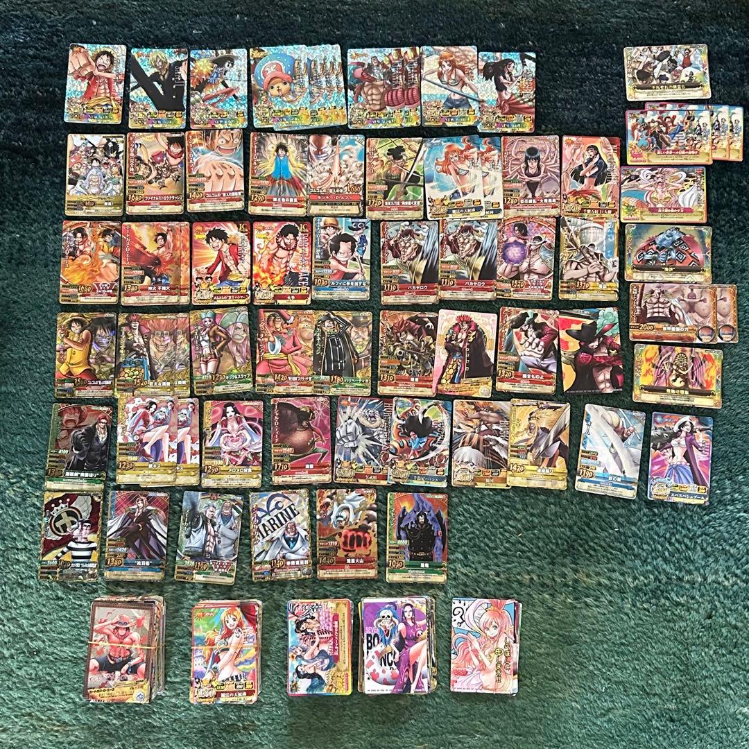 ワンピース トレーディングカード 70枚以上　ワンピーベリーマッチ　まとめ売り