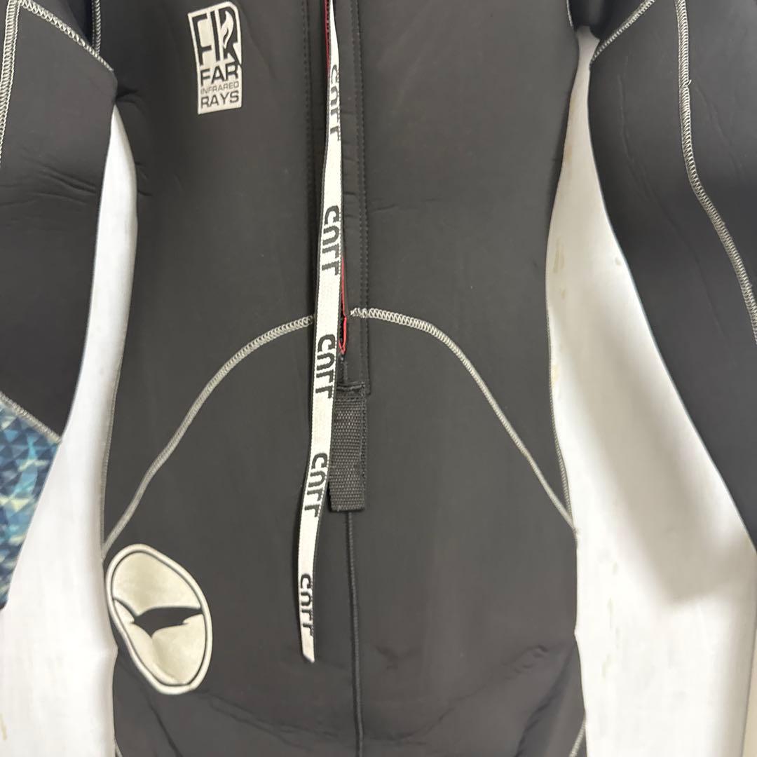 ガル/GULL/ウエットスーツ/5mm/ロングファスナー/黒/青/LL