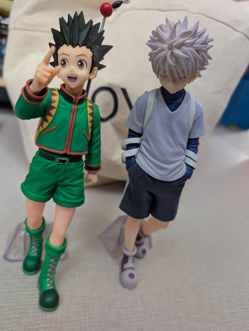 ハンターハンター　ゴン　キルア　フィギュア