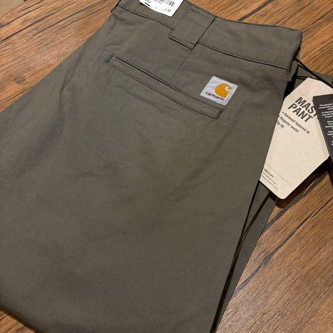 Carhartt WIP カーハート Master Pant 33×32 カーキ