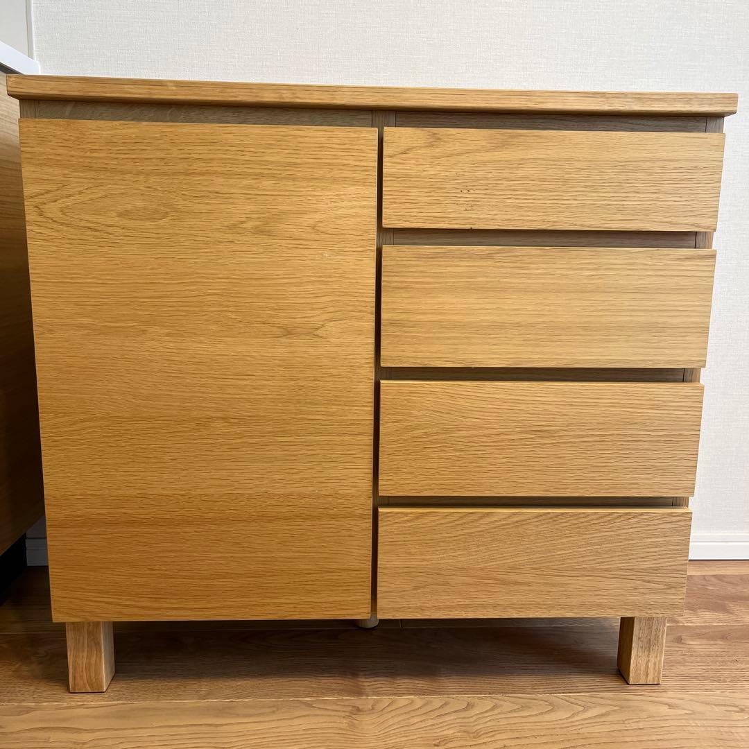 ISSEIKI キャビネット 引き出し付き