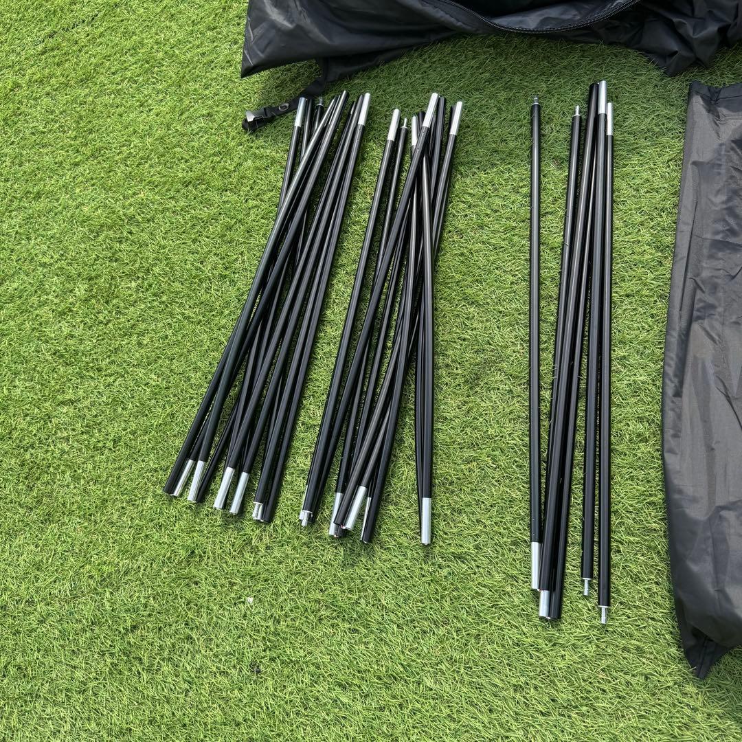 Camvil Crab 4P TCテント カニテント　ブラック TPU仕様