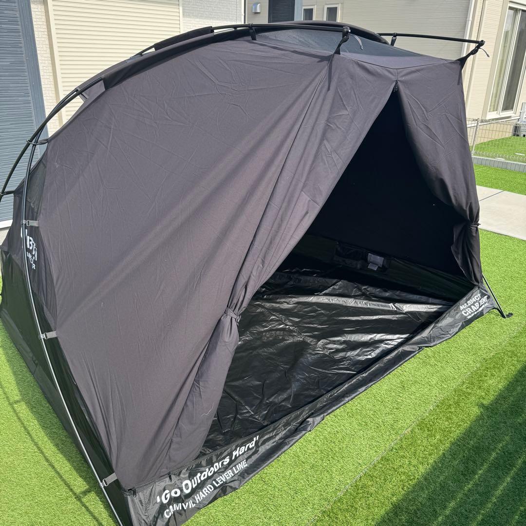 Camvil Crab 4P TCテント カニテント　ブラック TPU仕様