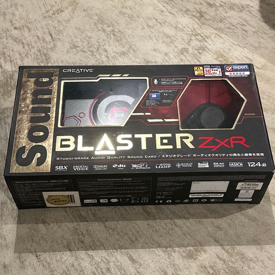 Creative Sound Blaster ZxR【中古品】