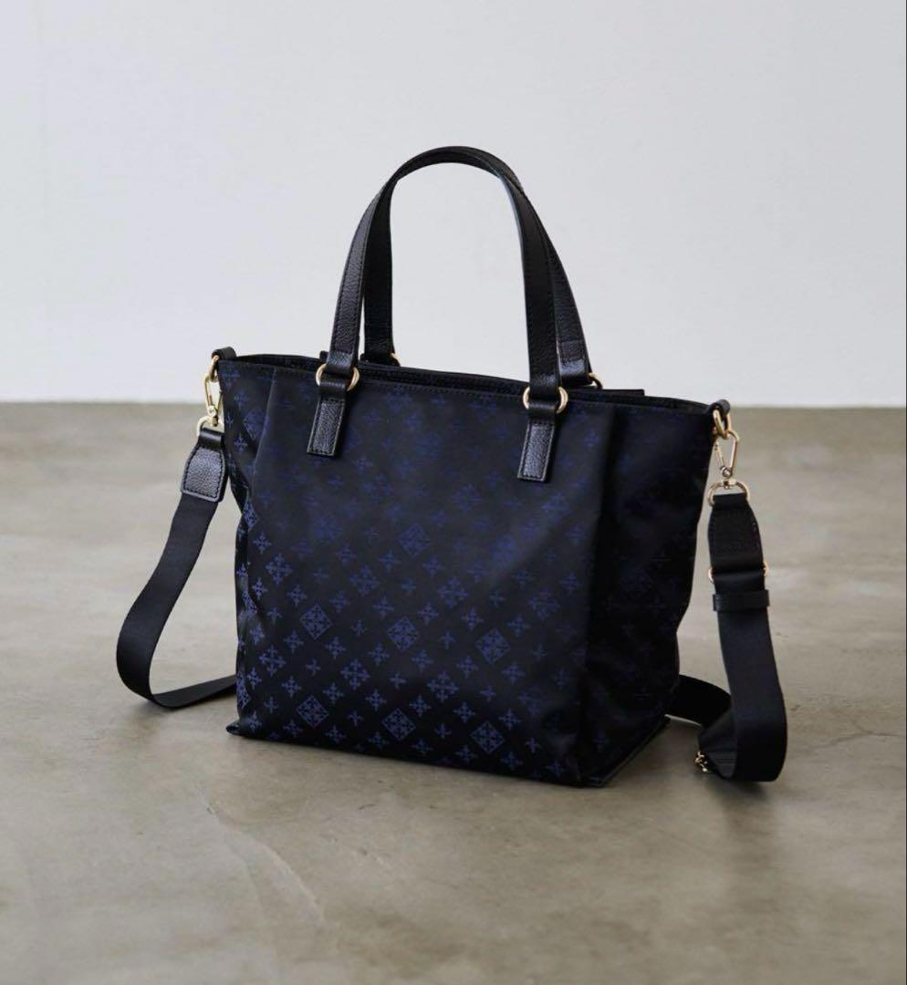 超美品ラシット 今期[B5サイズ対応］ポケット多数三層構造お仕事2wayバッグ