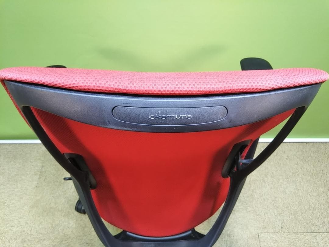 zw　オカムラ　シルフィーチェア　前傾機能　ハイバック　クッションタイプ 中古