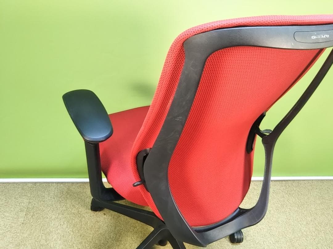 zw　オカムラ　シルフィーチェア　前傾機能　ハイバック　クッションタイプ 中古