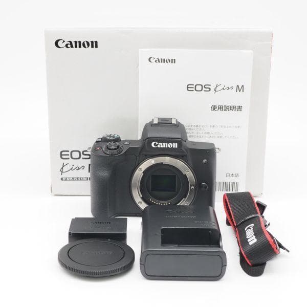 ショット数2,000以下！元箱付き！■ほぼ新品■CANON EOS Kiss M