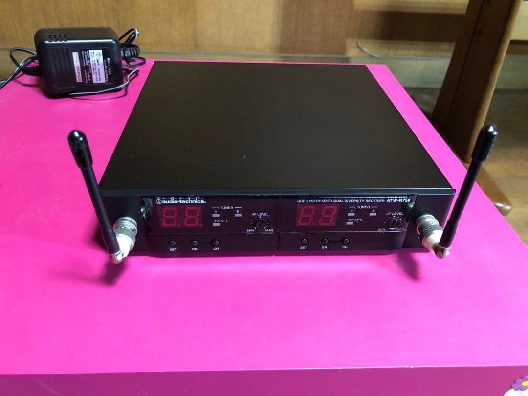 小野テック様用 audio-technica ATW-R75a マイクレシーバ―