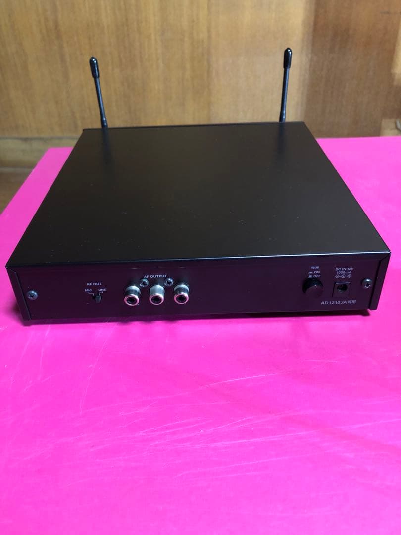 小野テック様用 audio-technica ATW-R75a マイクレシーバ―