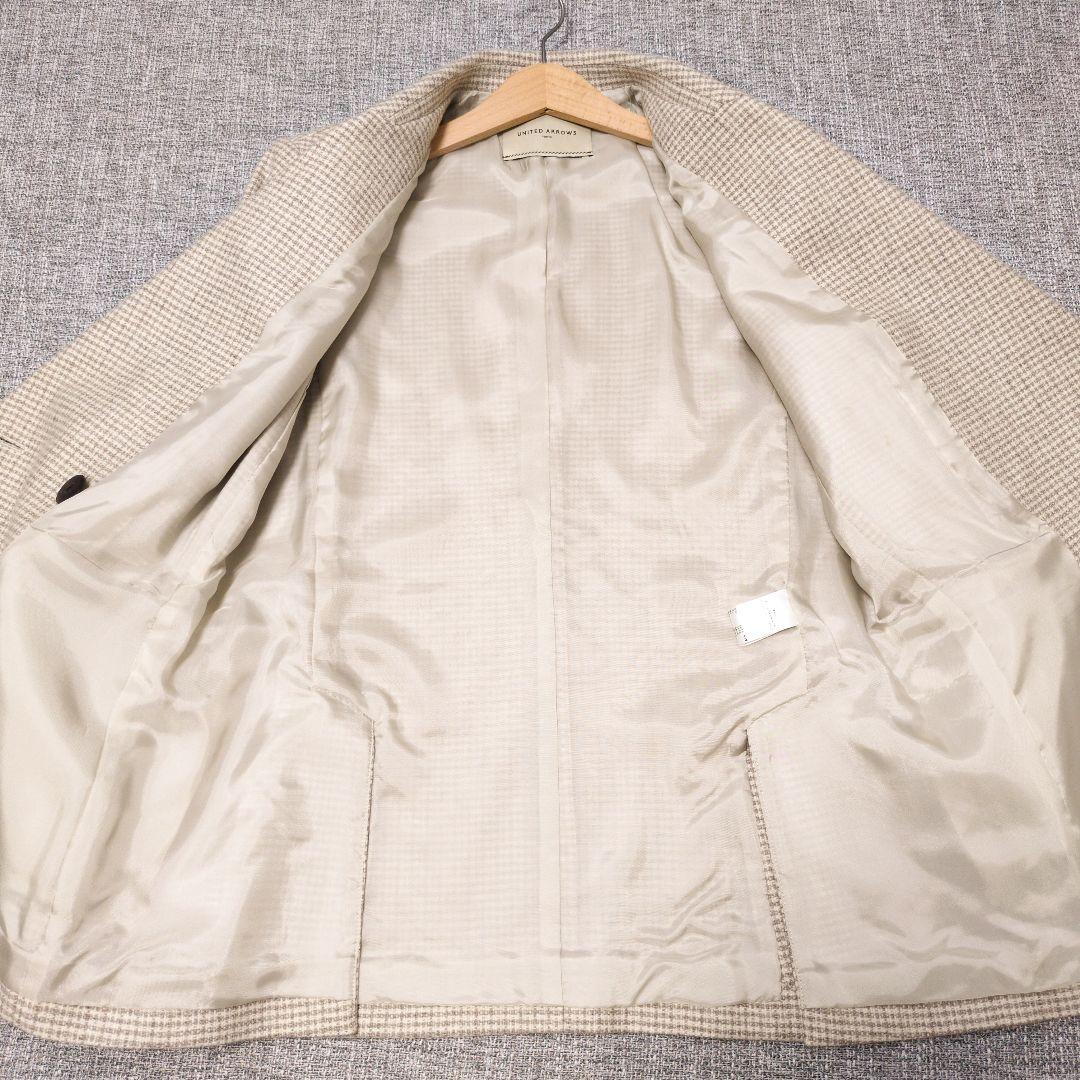 ユナイテッドアローズ　秋冬　UBCB ドビーチェックジャケット　ウール　未使用