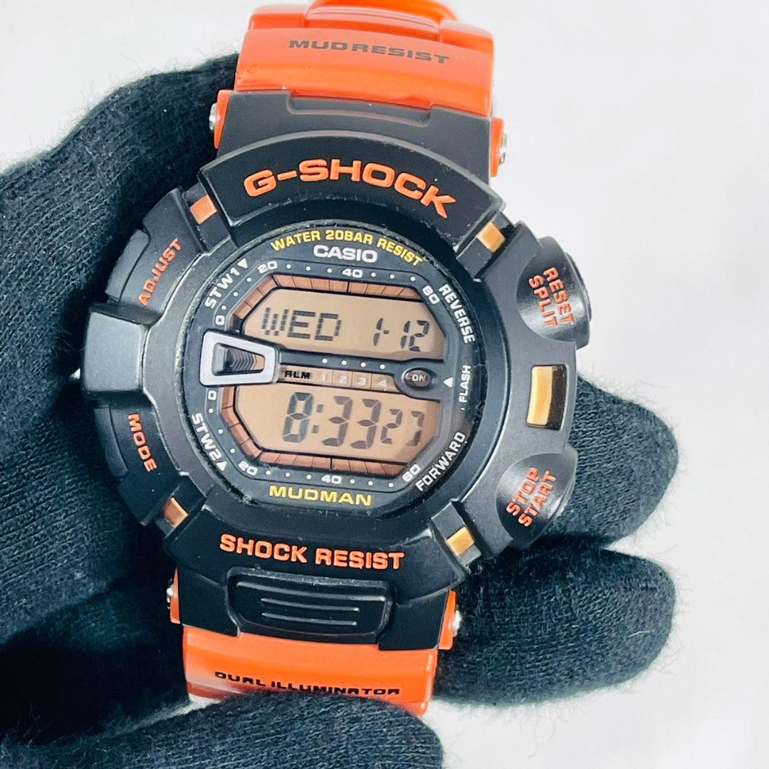 【美品】希少カラー G-SHOCK MADMAN G-9000R レスキュー
