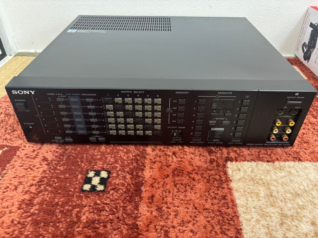 SONY ビデオ オーディオ セレクター SB-V3000