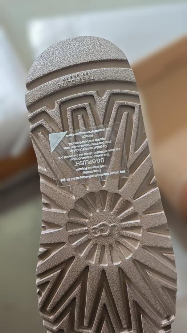 UGG タズリータ スリッポン 24cm 厚底 ブラウン ムートンブーツ