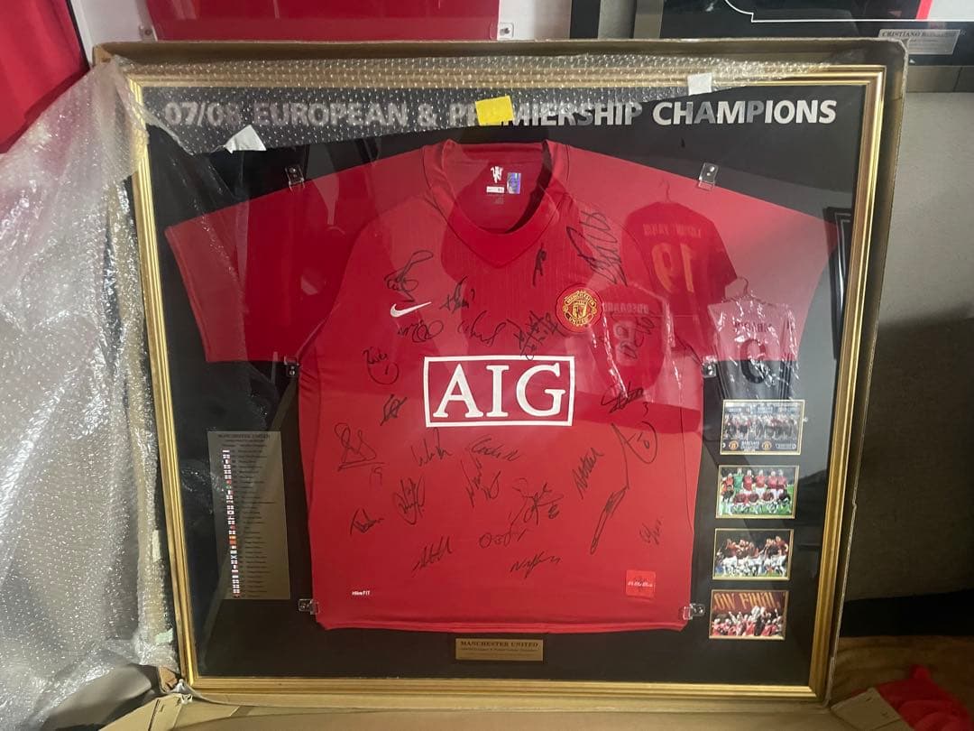 【ヤマ】マンチェスター・ユナイテッド 07/08 サイン