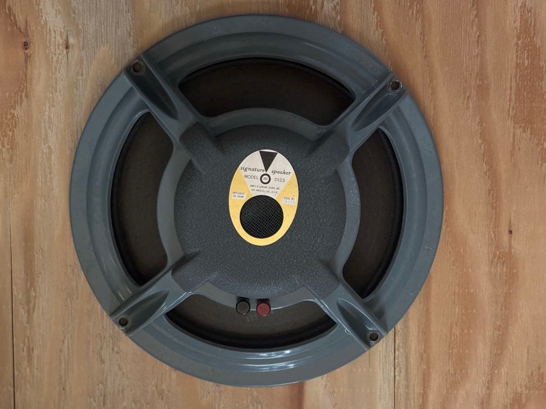 ガ*コ様 JBL D123 スピーカー 12インチ 16Ω 1点のみ