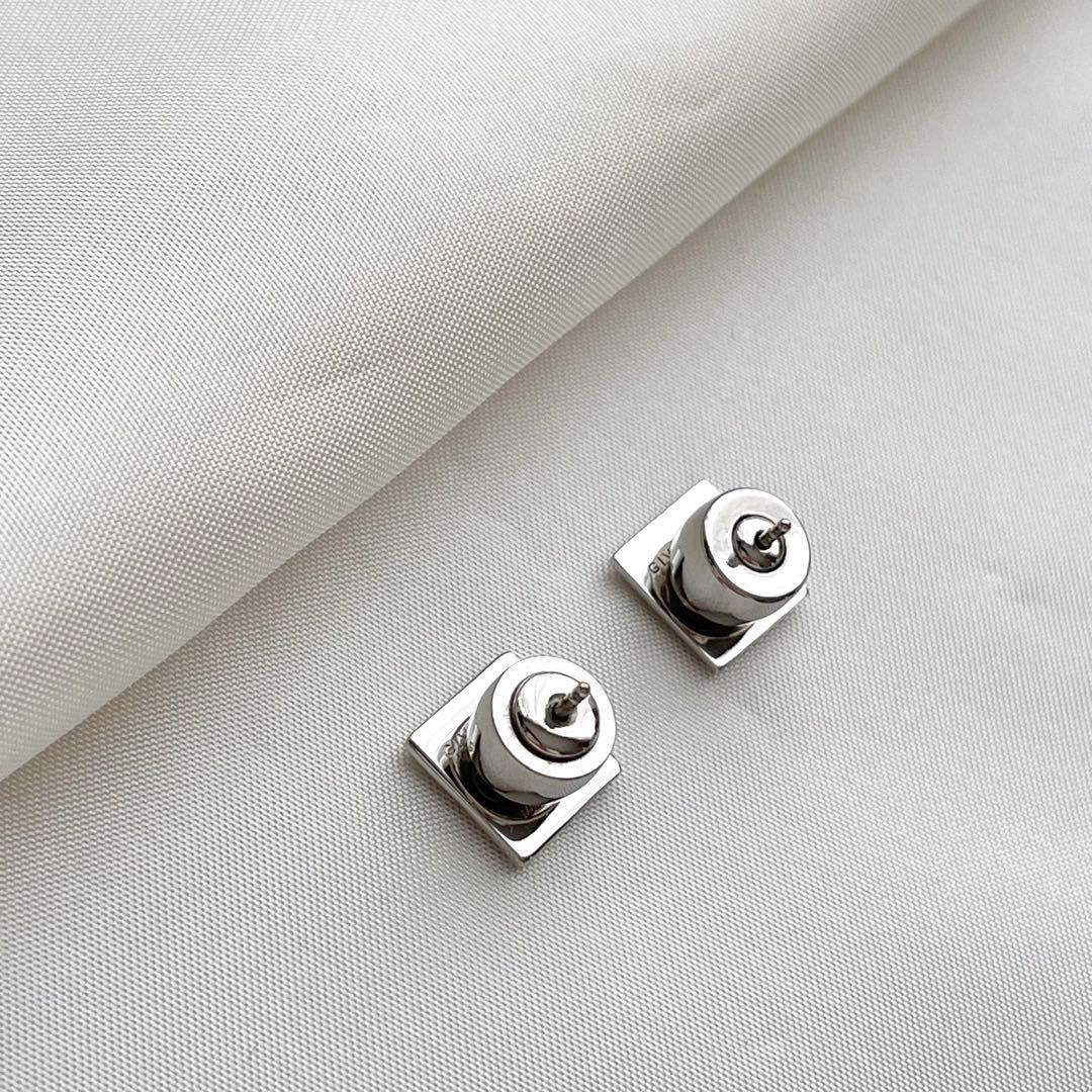 GIVENCHY ジバンシー　ロゴ　4G ピアス　シルバー　メンズ　レディース