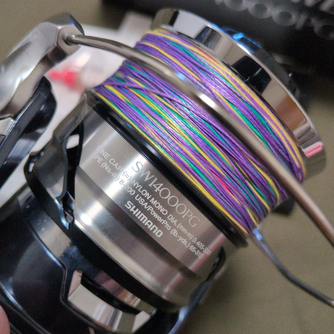 SHIMANO 21 ツインパワー SW14000PG スピニングリール