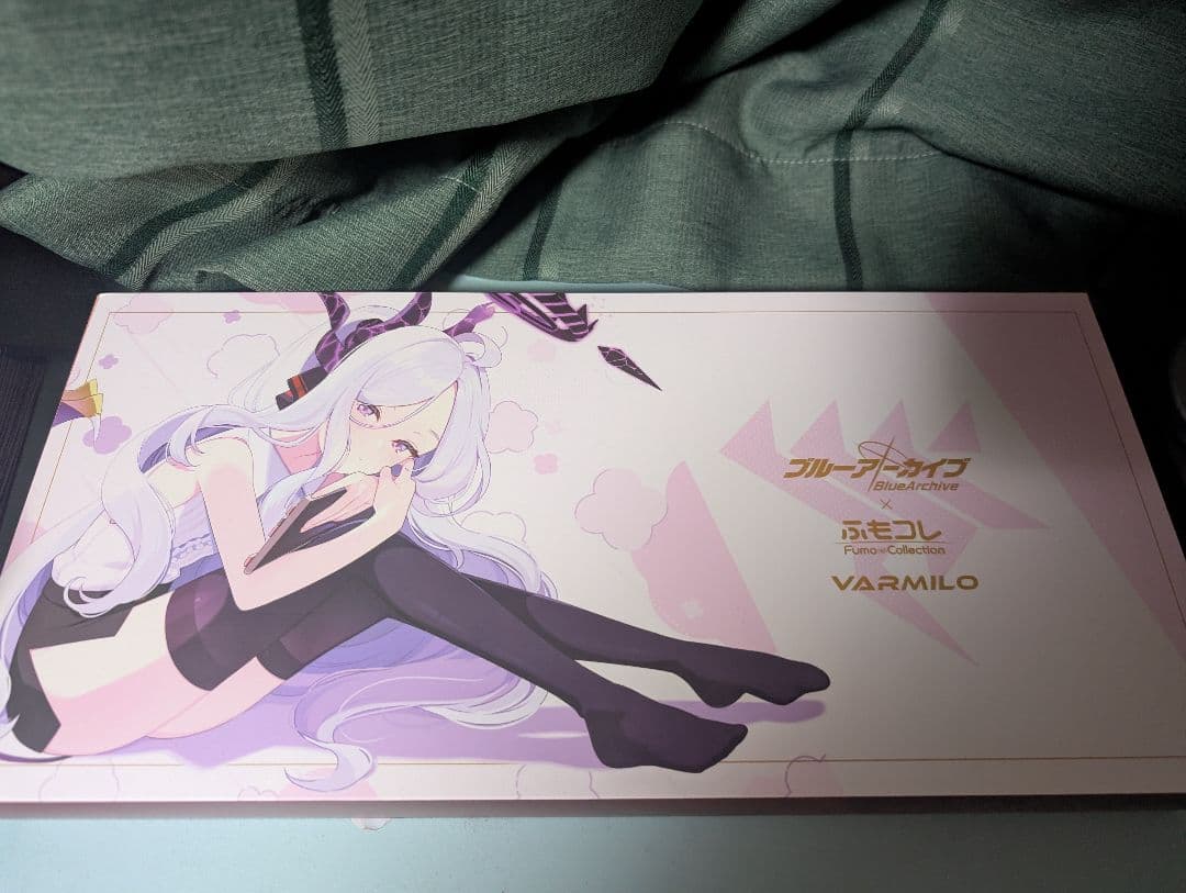 ふもコレ×ブルーアーカイブ アミロ ゲヘナ学園 キーボード 静音デイジー軸