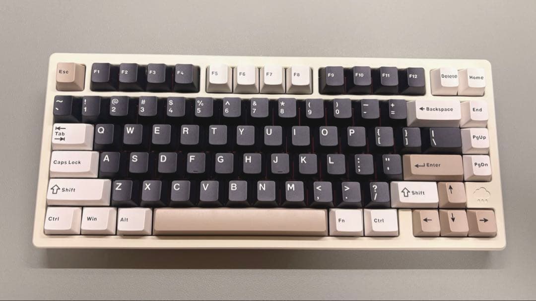 WOBKEY RAINY75 pro ホワイト メカニカルキーボード