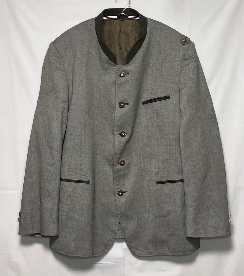 LODEN FREYグレーチロリアンスタンドカラージャケット サイズ28