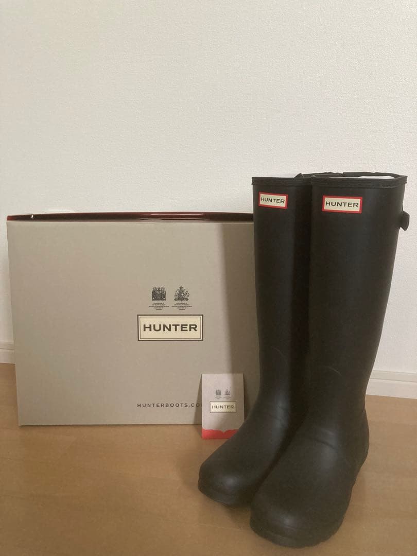 ハンター オリジナルトール レインブーツ 25cm HUNTER ブラック 黒