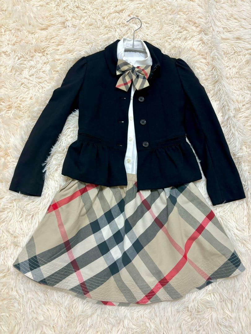 バーバリー　110cm〜120cm フォーマル4点セット