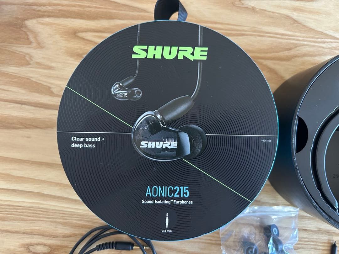 SHURE AONIC215 有線イヤフォン