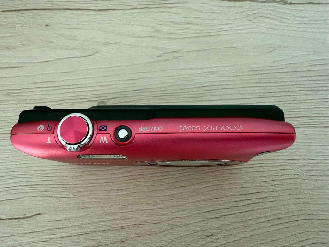 ♡【美品】Nikon COOLPIX S3300 ストロベリーピンク