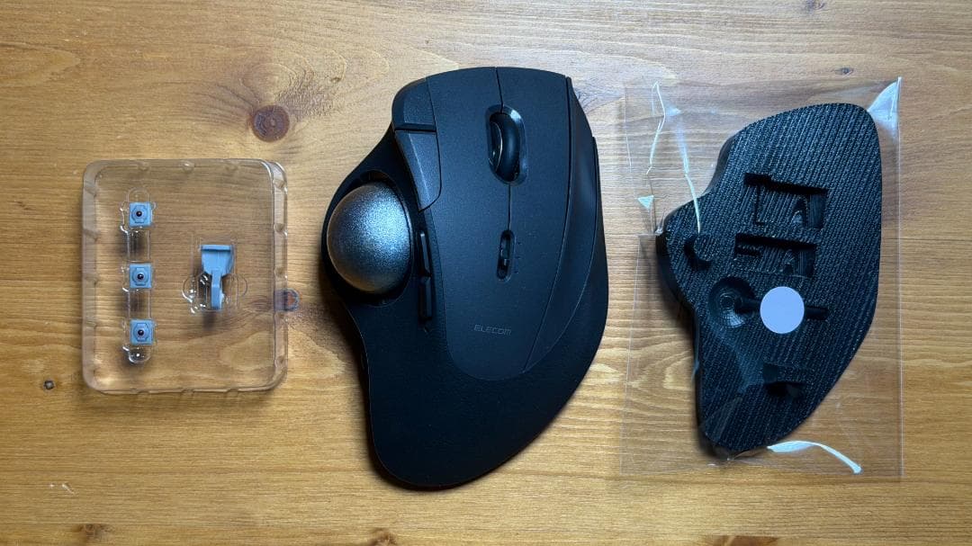 エレコム トラックボールマウス IST PRO 人工ルビーユニット 15°傾斜