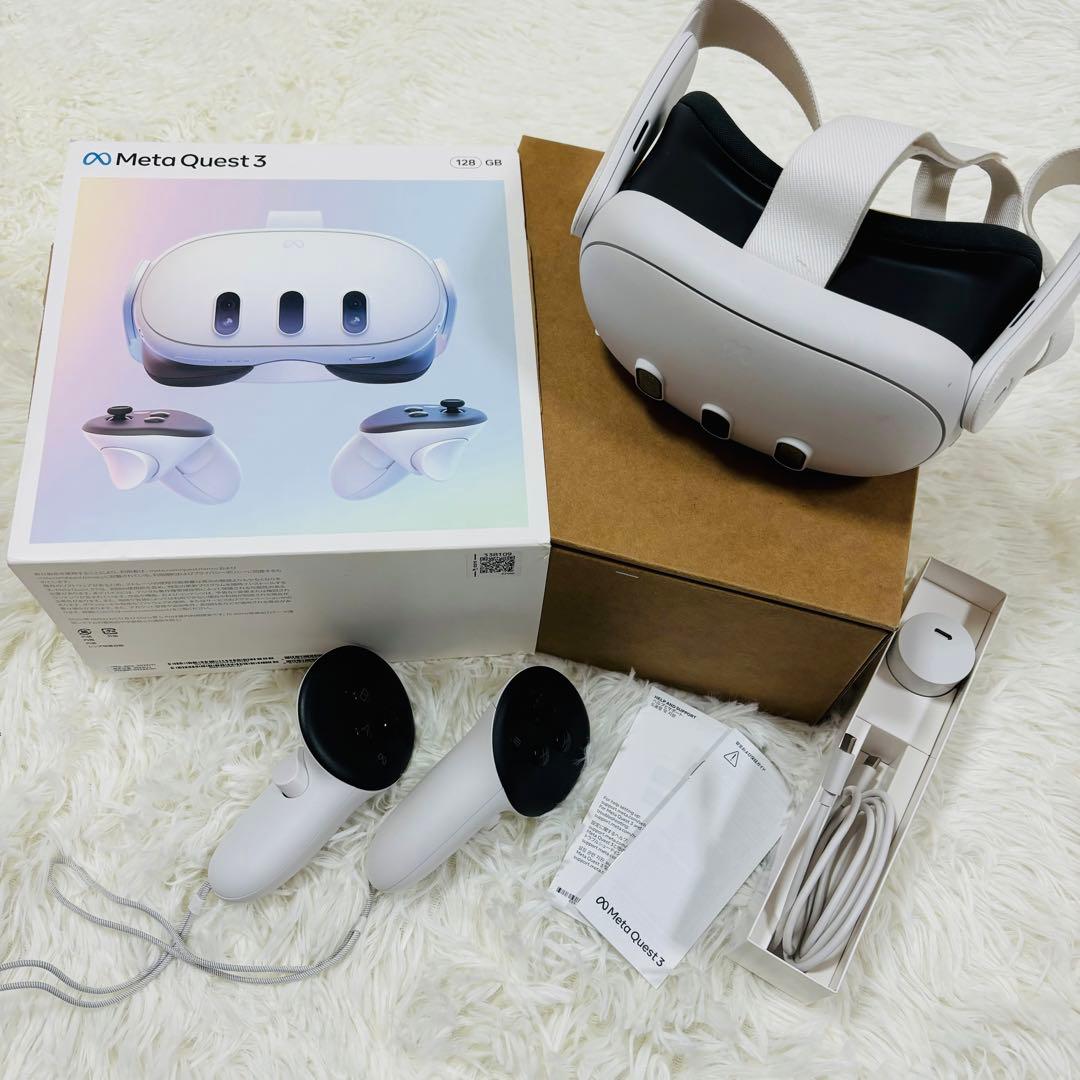 Quest 3 VRヘッドセット　128GB