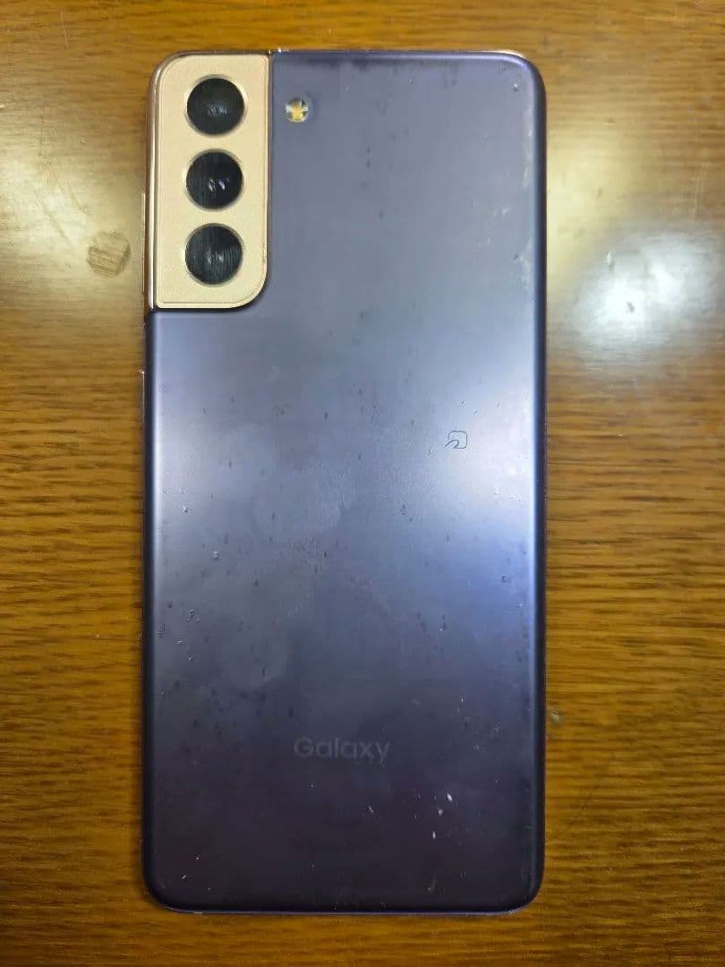 【美品】SIMフリーGalaxyS21 5Gファントムバイオレット