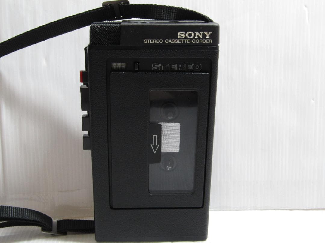 B0649 SONY ステレオカセットレコーダー TCS-300 ジャンク