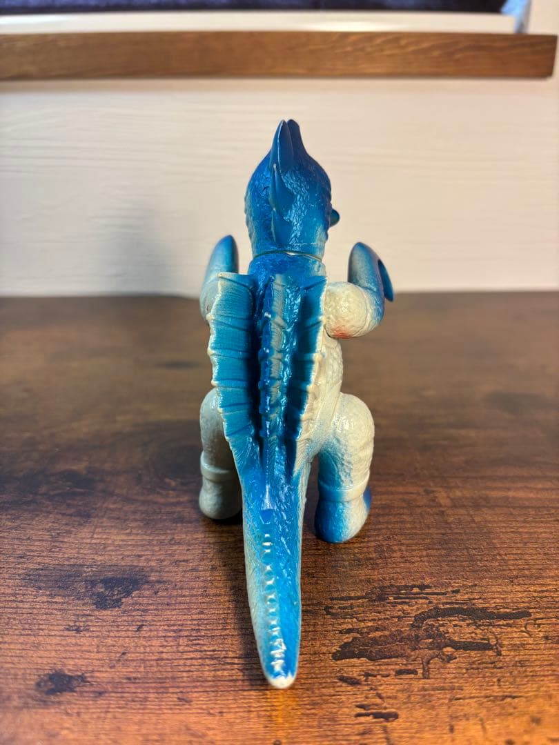 ブルマァク　ガイガン　当時物　ソフビ　ミドルサイズ　マルサン　ゴジラ　東宝　怪獣