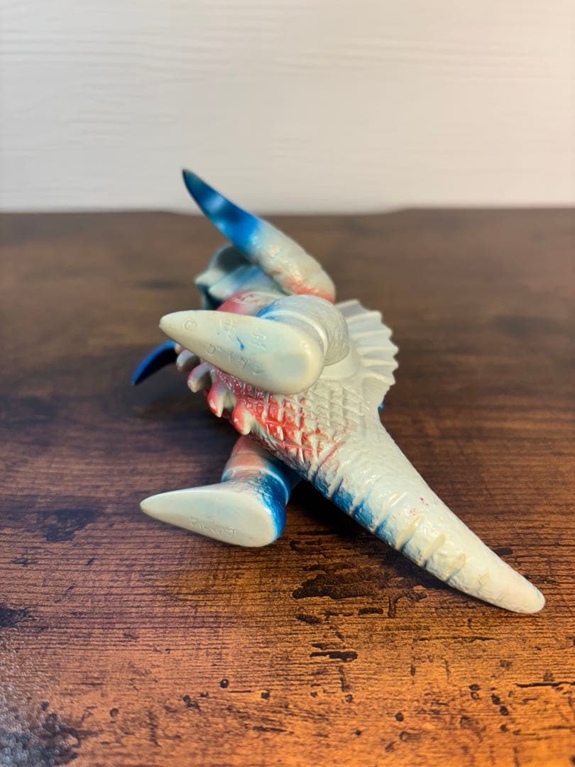 ブルマァク　ガイガン　当時物　ソフビ　ミドルサイズ　マルサン　ゴジラ　東宝　怪獣