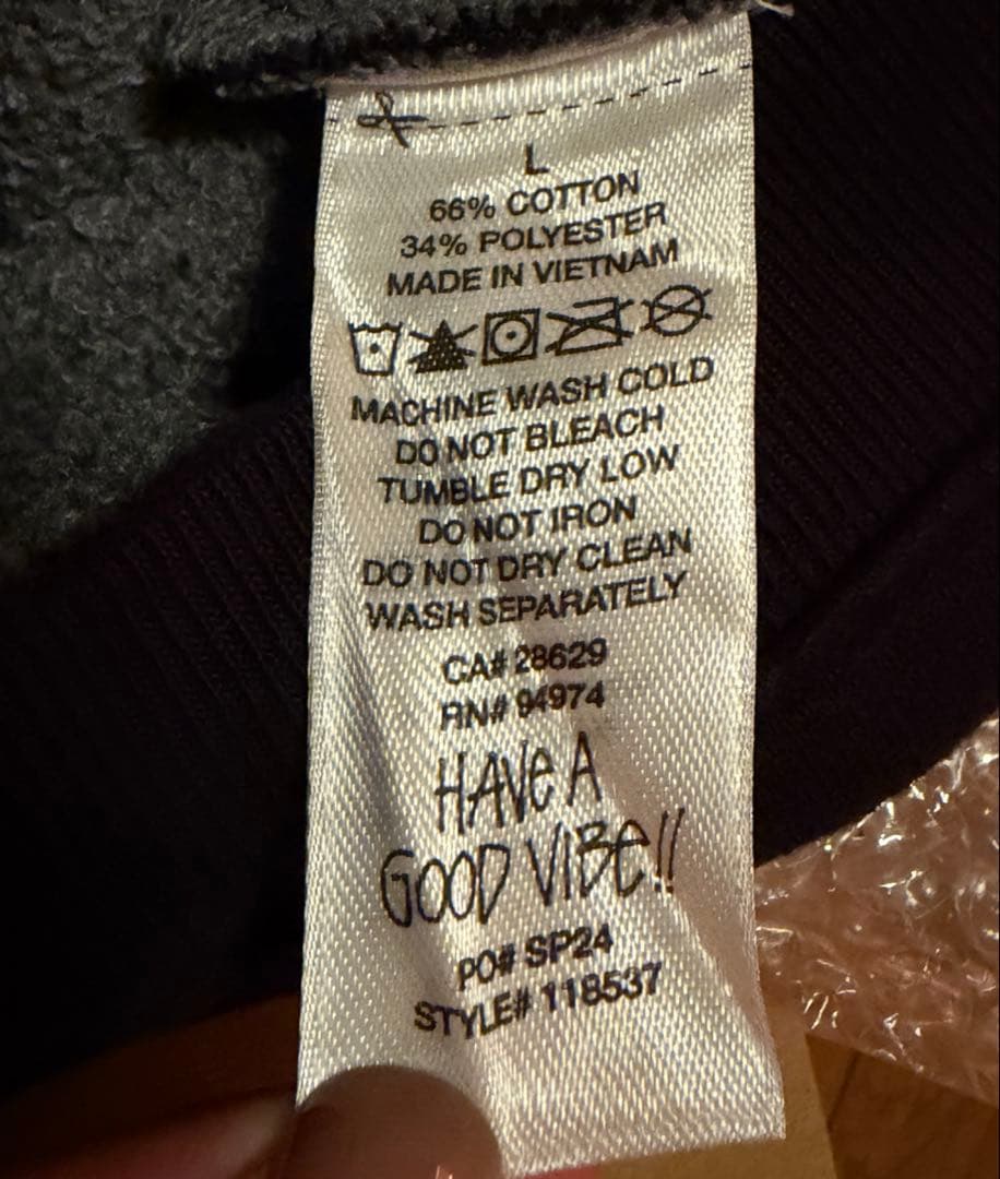 stussy スウェット Lサイズ