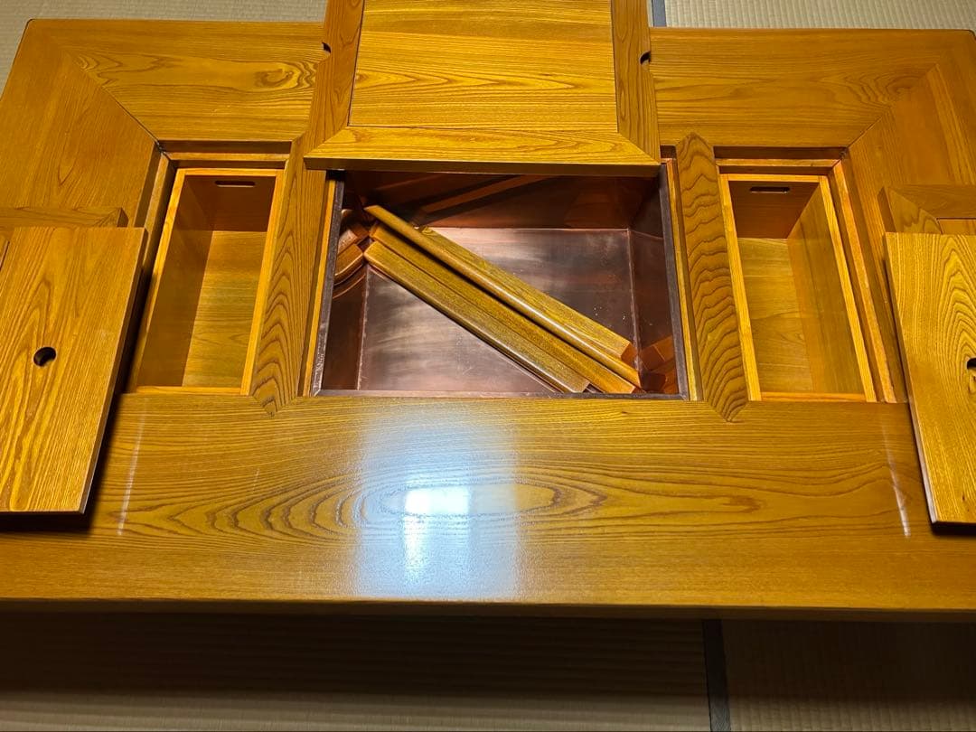 ★断捨離セール★ 囲炉裏テーブル 150×90×38