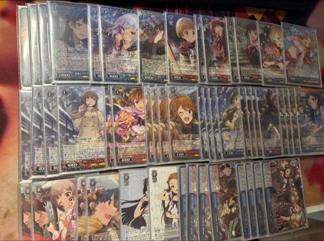 値下げ可能　ヴァイス アイドルマスター　ミリオンライブ　デッキ　パーツ有り