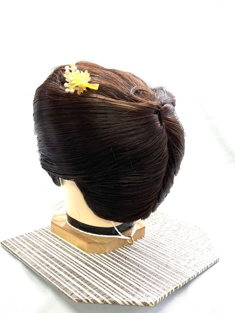 辰巳8号サイズ、洋風抱き合わせ、中古舞踊かつら、日本髪かつら、大衆演劇かつら