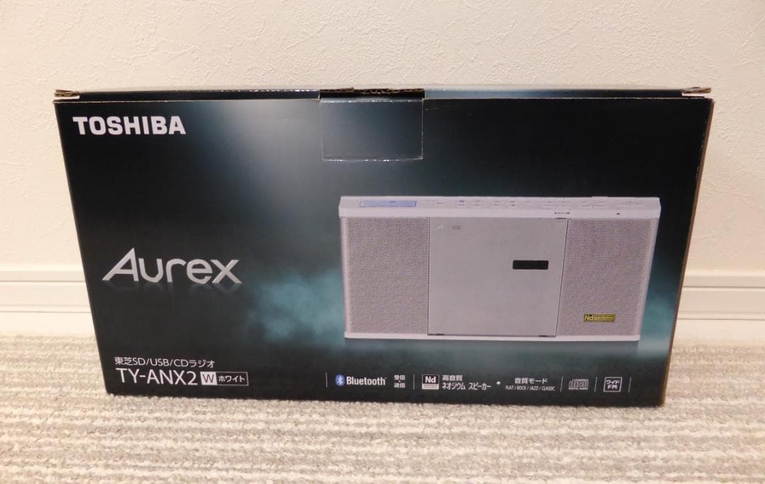 【新品未使用】TOSHIBA TY-ANX2 Bluetoothラジカセ